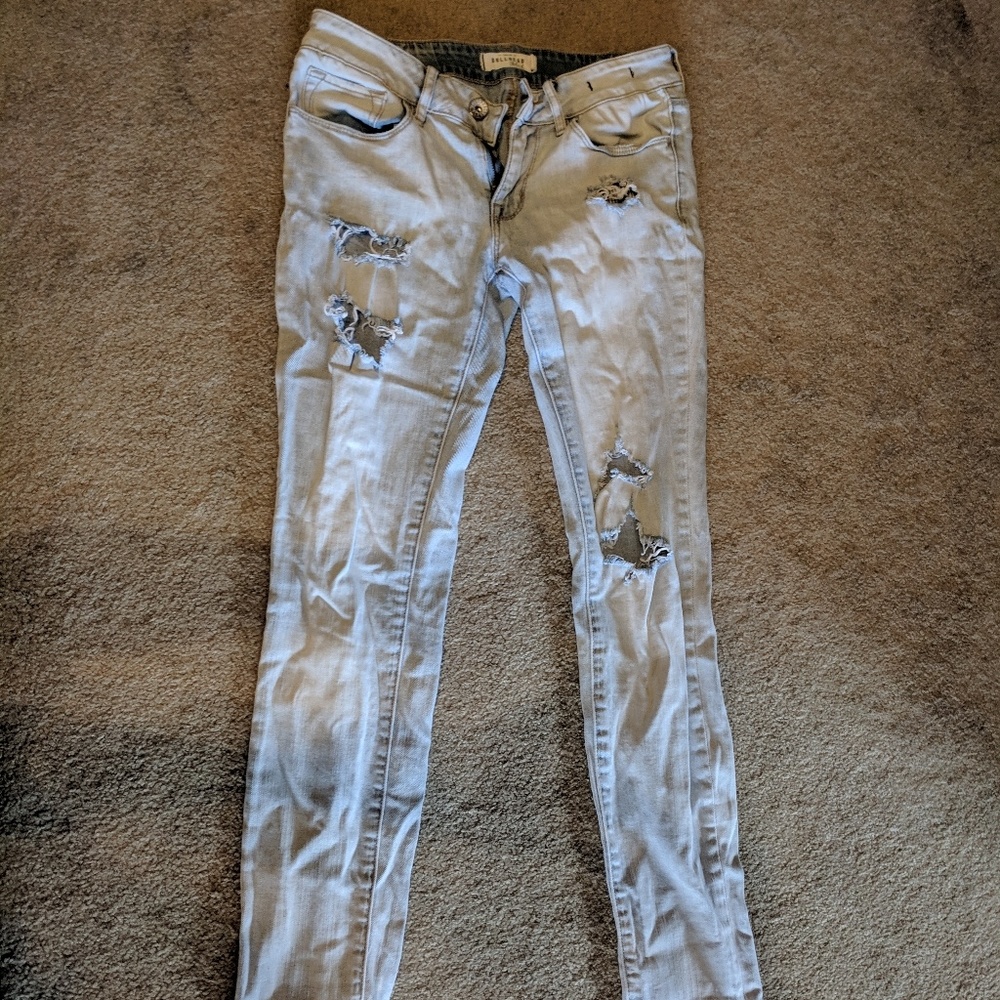 Bullhead Black Skinniest Jeans